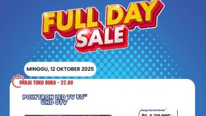 Transmart Full Day Sale: Sikat Habis TV 50 Inch Cuma Rp4,6 Juta!