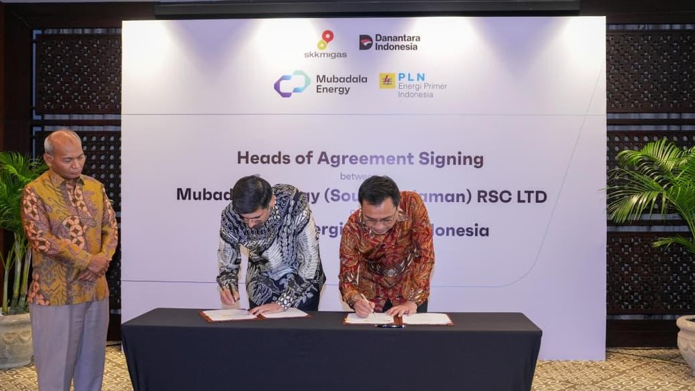 PLN EPI Gandeng Mubadala Energy Amankan Pasokan Gas dari Laut Andaman