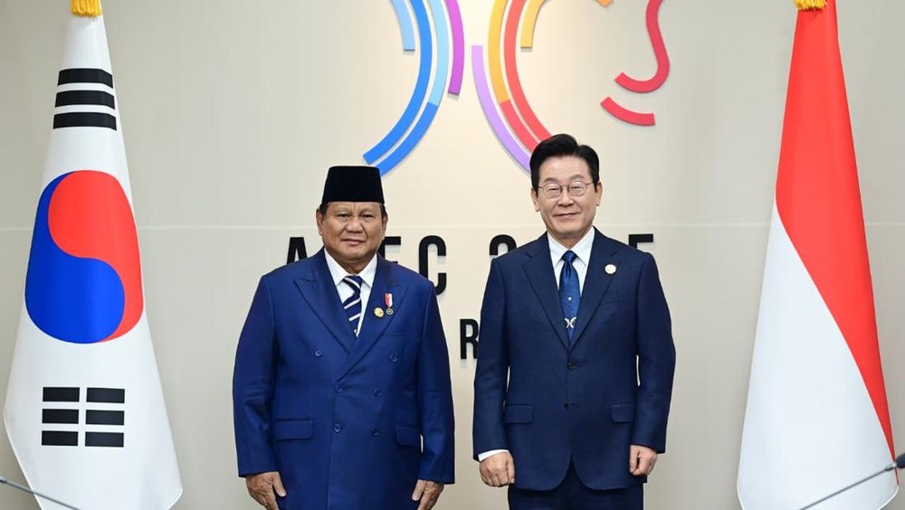 Prabowo Dipuji Presiden Korsel atas Kinerja Satu Tahun Pemerintahan