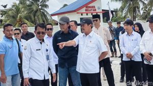 Trenggono Semprot Kontraktor BUMN Soal Kualitas Kampung Nelayan Merah Putih