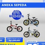 Transmart Full Day Sale: Saatnya Beli Sepeda Impian dengan Harga Miring!