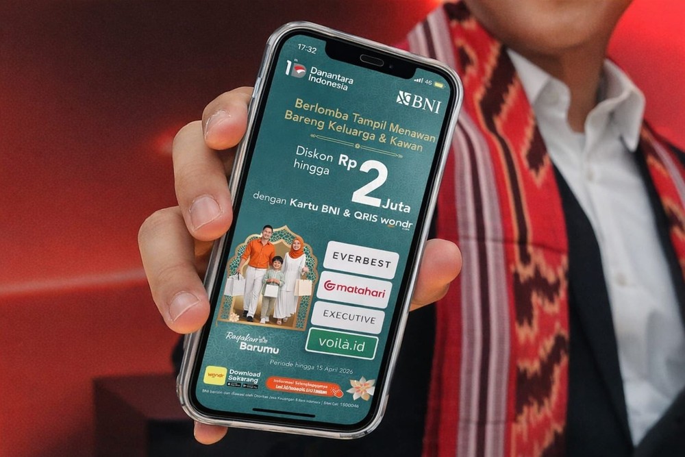 BNI Tebar Diskon Fashion Hingga Rp 2 Juta Sambut Ramadan