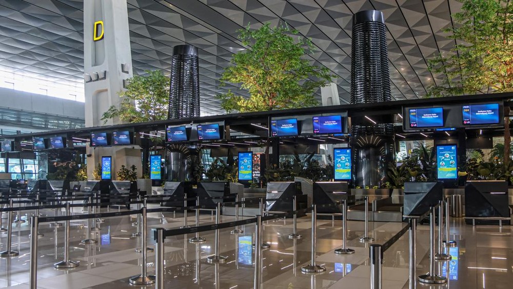 Atap Terminal 3 Soekarno-Hatta Sempat Bocor Akibat Hujan Deras