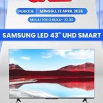 Transmart Full Day Sale: Smart TV 43 Inci UHD Didiskon Lebih dari Rp 1,3 Juta!